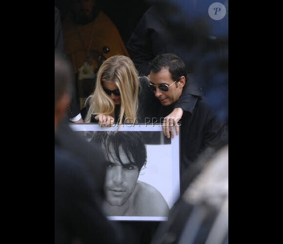 Valérie Bourdin lors des obsèques de Valérie Bourdin le 24 septembre 2009