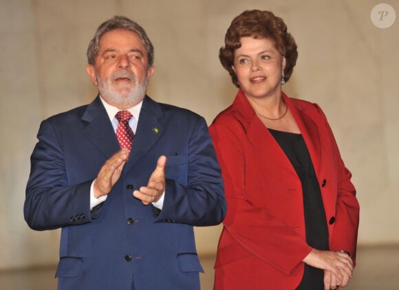 Le président brésilien Lula et sa dauphine Dilma Rousseff