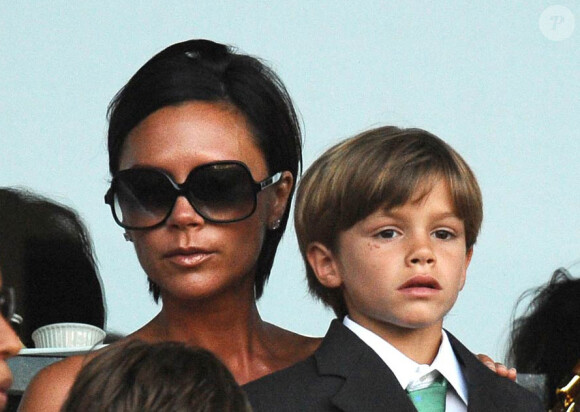 Victoria Beckham et son fils Romeo