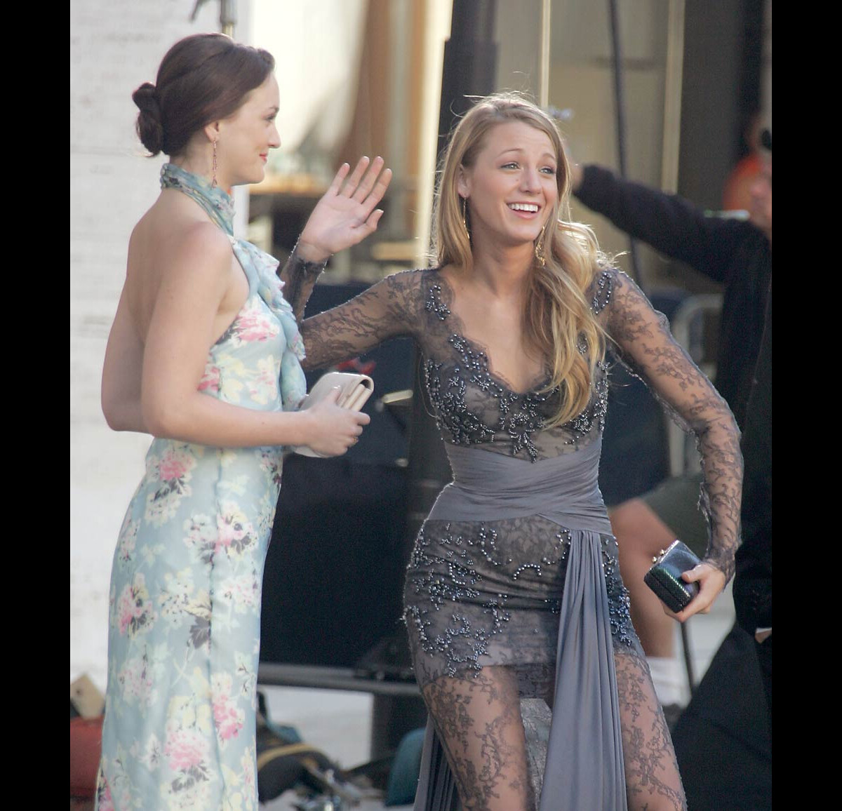 Verwunderlich Blake Lively And Leighton Meester Ebenbild
