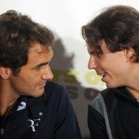 Regardez Roger Federer et Rafael Nadal se taper un fou rire lors de l'annonce d'un match-exhibition !