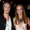 Eric Balfour et Alma lors de la finale Elite Model Look à Paris le 23/09/10