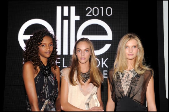 Alice, Alma et Coralie, gagnantes de la finale du concours français Elite Model Look