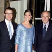 Victoria de Suède en France : Eclatante avec son prince et Frédéric Mitterrand !