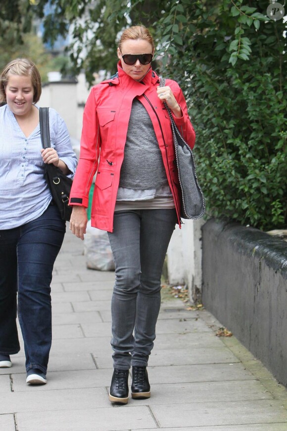 Stella McCartney à Londres, le 28 septembre 2010