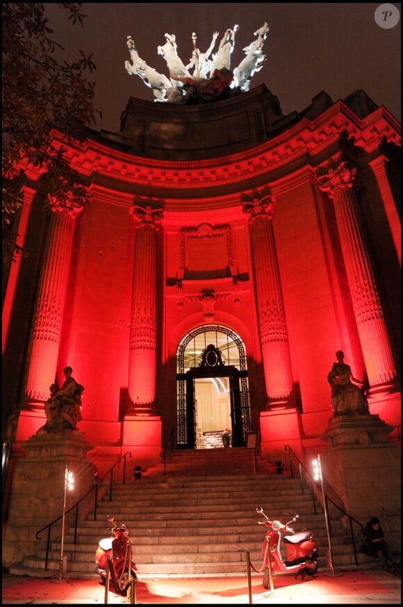 La soirée Campari, qui s'est tenue au Petit Palais, à Paris, le 28 septembre 2010.
