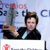 Shirin Ebadi lors d'une soirée de gala de l'association Save the Children à Madrid le 28 septembre 2010