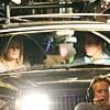 Brad Pitt et Robin Wright sur le tournage de Moneyball, à Van Nuys, en Californie, le 30 septembre 2010.