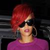 Rihanna arrive à son hôtel londonien, le 1er octobre 2010.