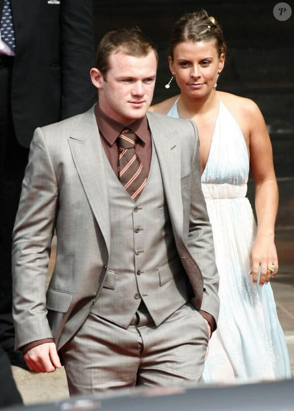 Wayne Rooney et son épouse Coleen