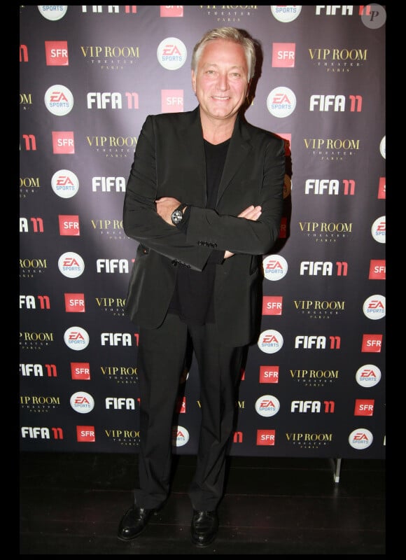 Laurent Boyer lors de la soirée FIFA 11 au VIP Room Theater à Paris, le 11 octobre 2010