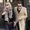 Kate Moss et Jamie Hince à Londres le 12/10/10