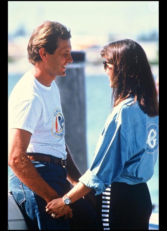 Caroline de Monaco et Stefano Casiraghi en 1988.