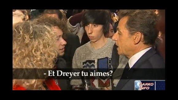 Quand Nicolas Sarkozy parle de cinéma avec un jeune : une leçon surréaliste !
