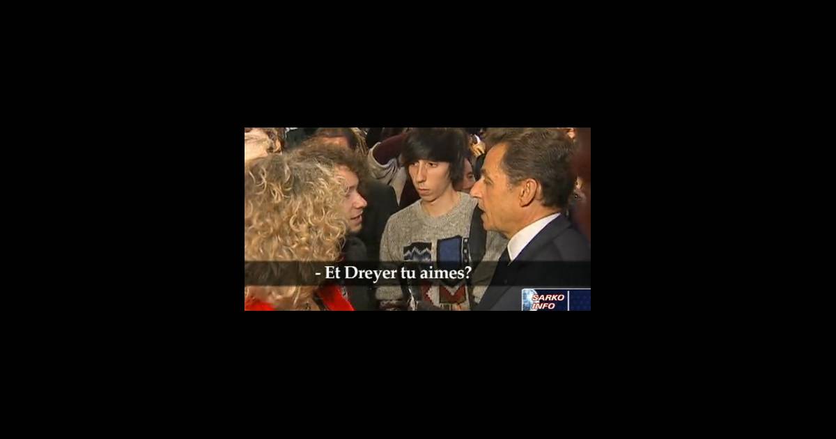 Quand Nicolas Sarkozy parle de cinéma avec un jeune : une ...