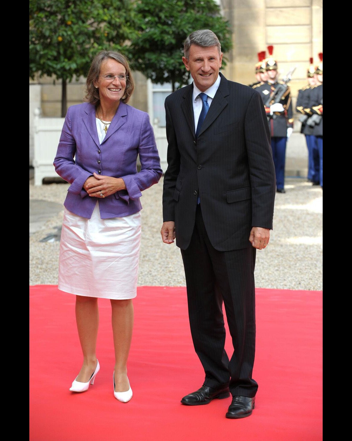 Photo Philippe de Villiers et son épouse Purepeople