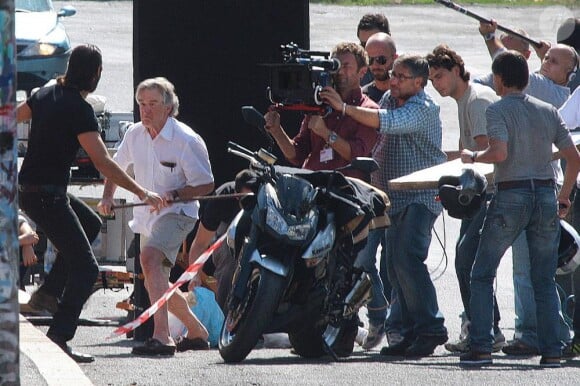 Robert de Niro sur le tournage de Manuale d'Amore 3 à Rome