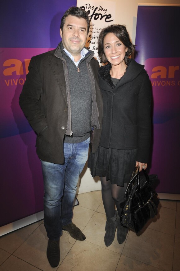 Virginie Guilhaume et son époux, le producteur Stéphane Gateau