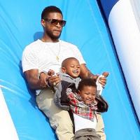 Usher : Ses fils, des petits monstres qui lui font faire n'importe quoi !