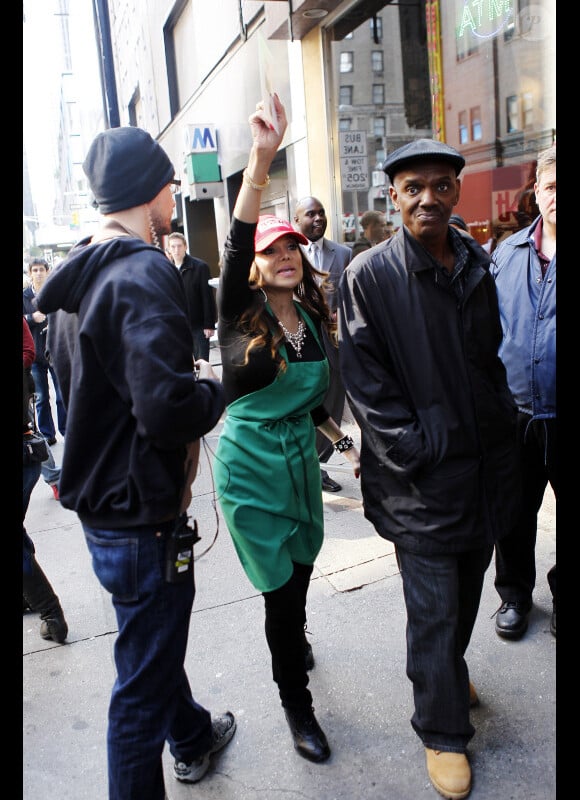 Latoya Jackson à New York, le 19 octobre 2010
