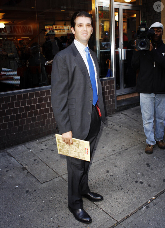 Donald Trump Jr. à New York, le 19 octobre 2010