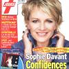 Sophie Davant, nouvelle star de France 2 (couverture de Télé 7)