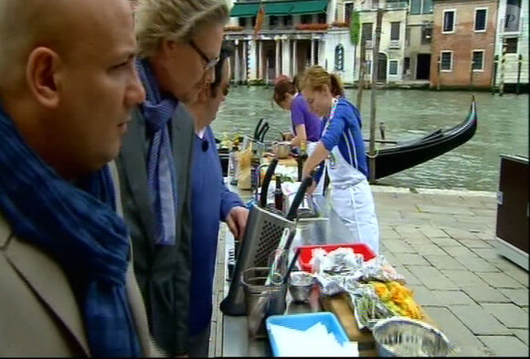 Cuisine à Venise... avec les gondoles au loin ! (prime du 21 octobre 2010)