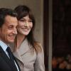 Nicolas Sarkozy et Carla Bruni, Élysée, 28 septembre 2010