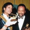 Quincy Jones et Michael Jackson dans les années 80