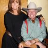 Linda Gray et Larry Hagman présents à une expo sur "Dallas" (New-Jersey, 29 octobre 2010)