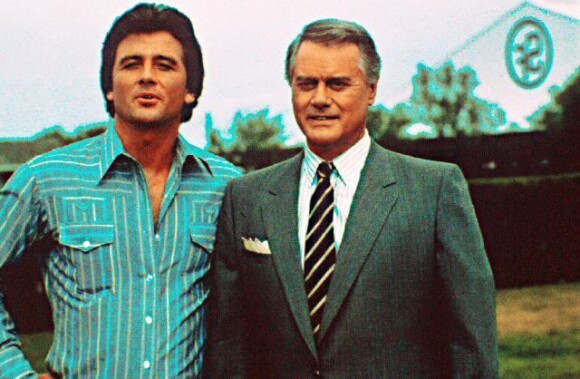 Bobby et JR à l'époque de Dallas, dans les années 70
