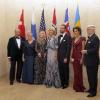 Dans la soirée du vendredi 29 octobre 2010, Haakon et Mette-Marit de Norvège profitaient d'une grande soirée de gala donnée au Plaza Hotel de New York dans le cadre du centenaire de la Fondation Americano-Scandinave.