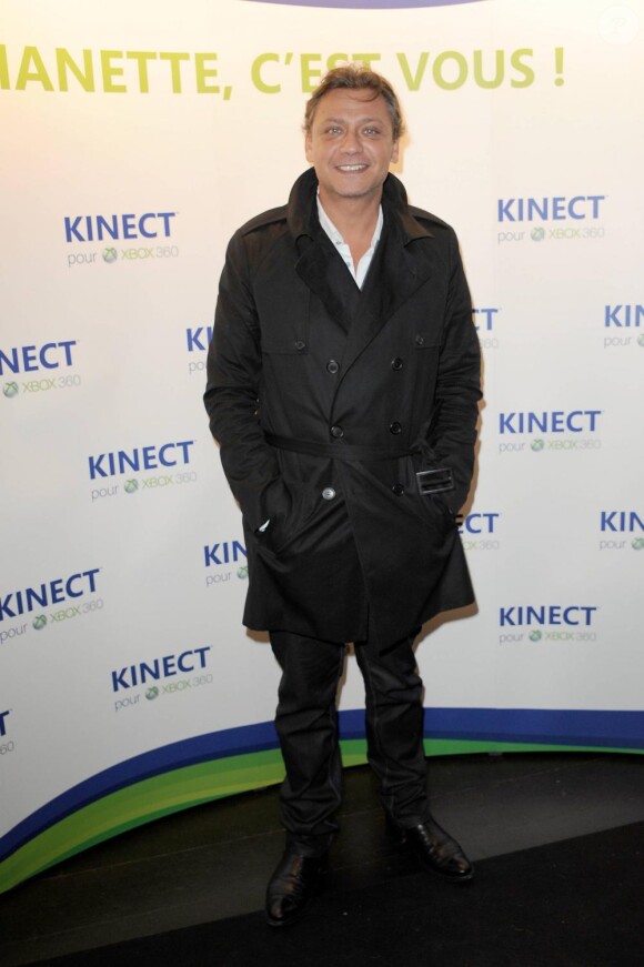 Valéry Zeitoun lors de la soirée de lancement de la nouvelle console Kinect pour Xbox 360, au VIP Room à Paris le 9 novembre 2010
