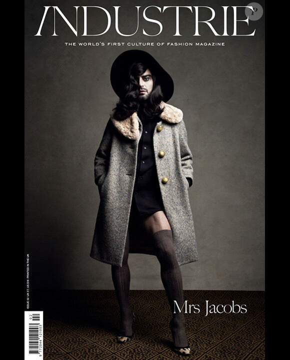 Marc Jacobs sur la couverture du magazine Industrie.