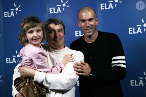 Zinedine Zidane dans le show tv Les Stars se dépassent pour ELA, le 13 novembre 2010 à Paris