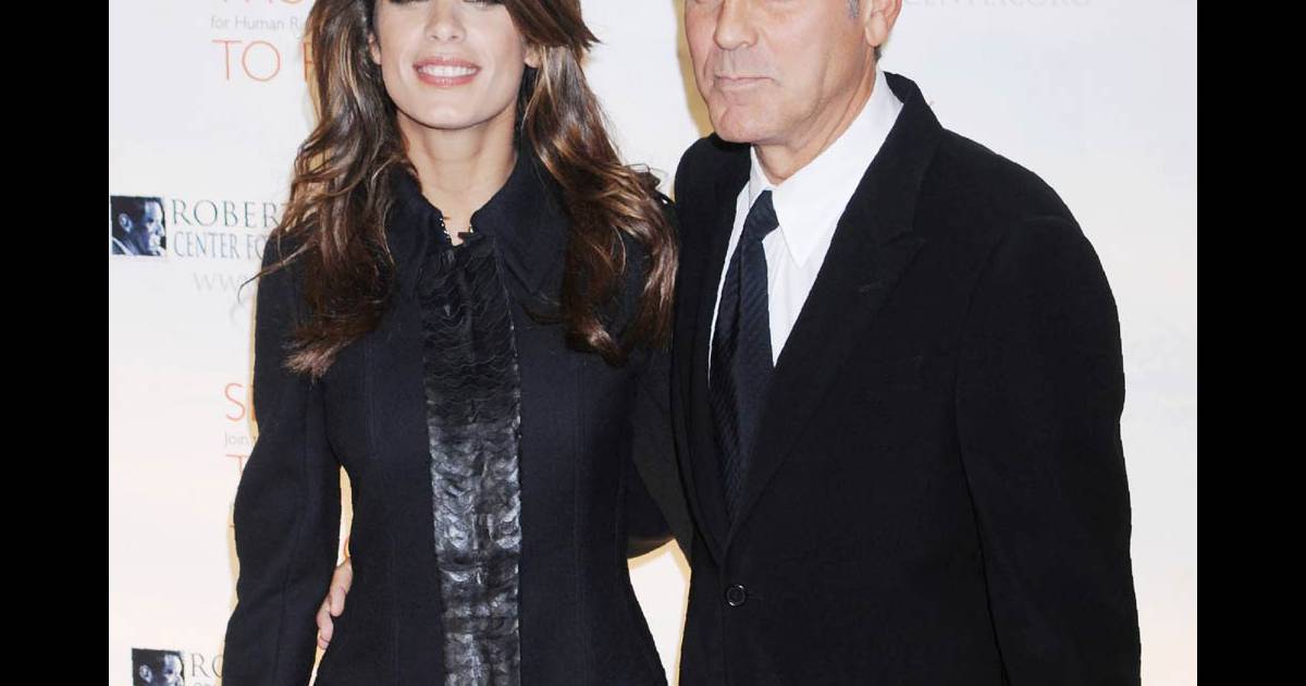 George Clooney Et Elisabetta Canalis Duo Glamour