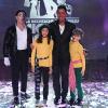 Jermaine Jackson et les trois vainqueurs dans A la recherche du nouveau Michael Jackson