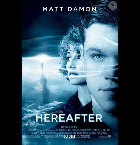 Matt Damon s'affiche pour le film Au-delà (Hereafter)