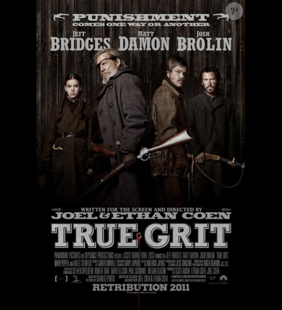 Matt Damon, Jeff Bridges et Josh Brolin s'affichent pour le film True Grit