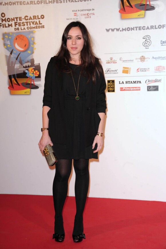 Déborah Grall au 10e Film Festival de la comédie, à Monaco, le 26/11/2010.