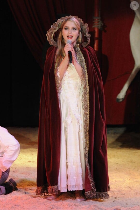 Marianne Manson au cirque Bouglione, le 27 novembre 2010.