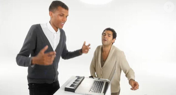 Jamel Debbouze et Stromae dans une vidéo promo pour le DVD Made in Jamel