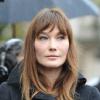 Carla Bruni, commémoration du 11 novembre, à Paris.