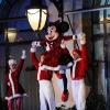 Mickey et Minnie au Plaza Athénée, à Paris, à l'occasion du coup d'envoi de la fameuse Magic Windows ! 1er décembre 2010