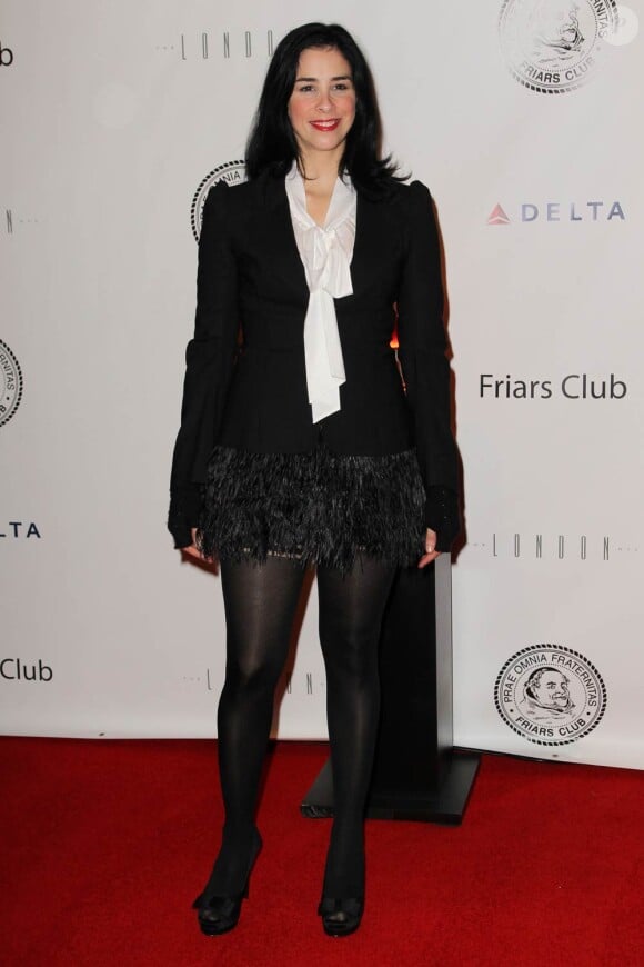 Sarah Silverman au Friars Club Roast, qui s'est tenu au New York Hilton de New York, le 1er décembre 2010.