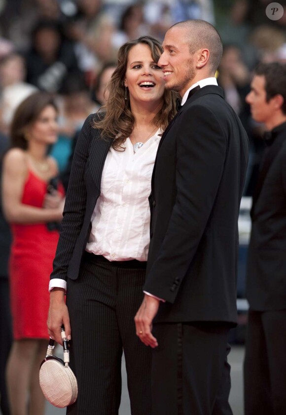 Frédérick Bousquet et Laure Manaudou, Cannes, le 16 mai 2010