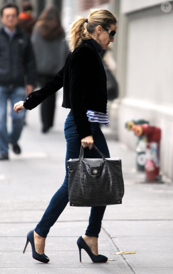 Sarah Jessica Parker à Soho, New York, le 18 novembre 2010.