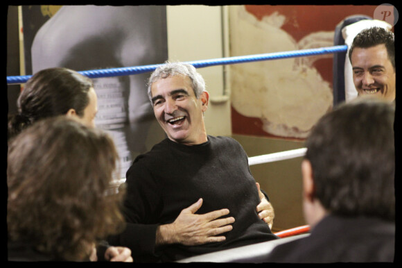 Raymond Domenech au Kajyn Club vendredi 3 décembre lors d'un tournoi de poker
