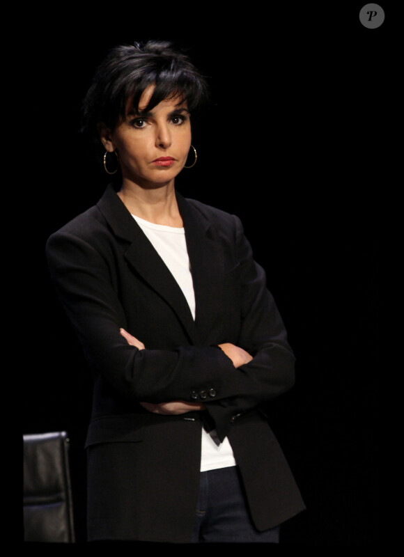 Rachida Dati au Théâtre du Rond-Point, à Paris,lors de son événement "Les états généraux de l'emploi des jeunes en Europe". 7/12/2010