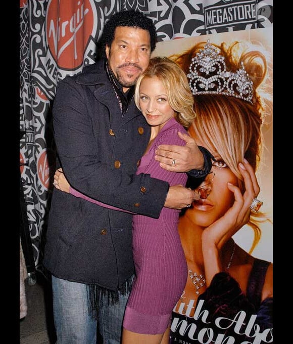 Nicole et Lionel Richie à New York en mars 2005